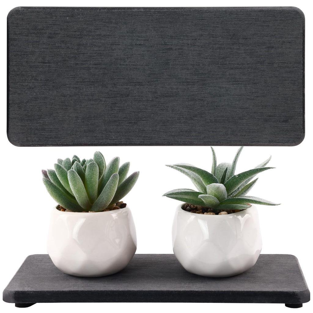 2 Pcs Water Absorbing Stone Trays, Kitchen/Bathroom Sink Soap Dish, Diatomite Tray Used for Hand Soap & Cosmetic Bottles in The Modern Home, 3.15" W x 8.7" L, White